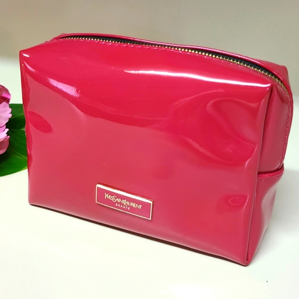 Yves Saint Laurent Rare Pink Cosmetic Beaute Pouch